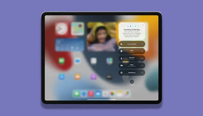 focus ipad os 15