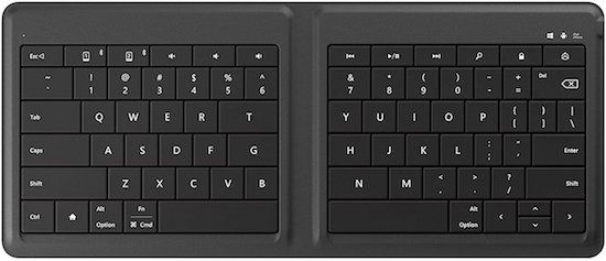 microsoft best folding bluetooth keyboard